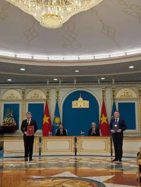 Қазақстан мен Вьетнам Әділет министрлері ынтымақтастық бағдарламасына қол қойды