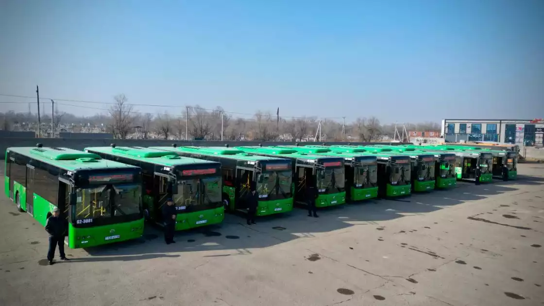 ТАРАЗ ҚАЛАЛЫҚ ҚОҒАМДЫҚ КӨЛІК ПАРКІ 10 ЖАҢА «GOLDEN DRAGON» АВТОБУСТАРМЕН ТОЛЫҚТЫ