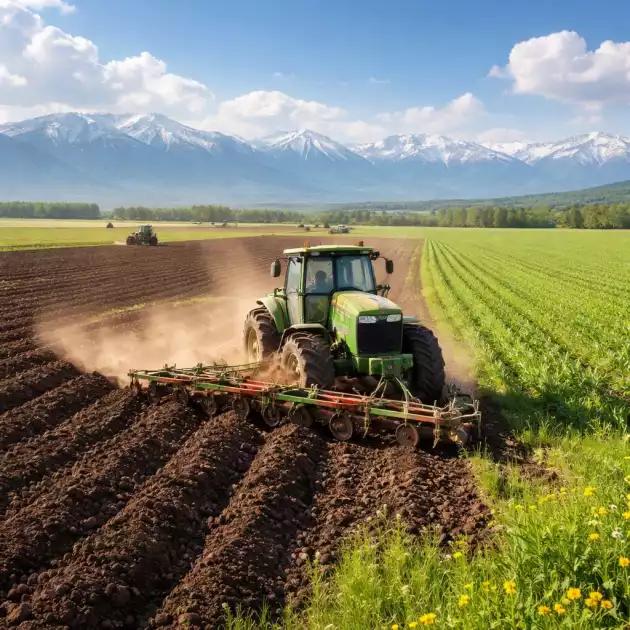 ЖАМБЫЛДА ЕГІС КӨЛЕМІ МЕН ӨНІМ ӨНДІРІСІ ҚАРҚЫНДЫ ӨСУДЕ